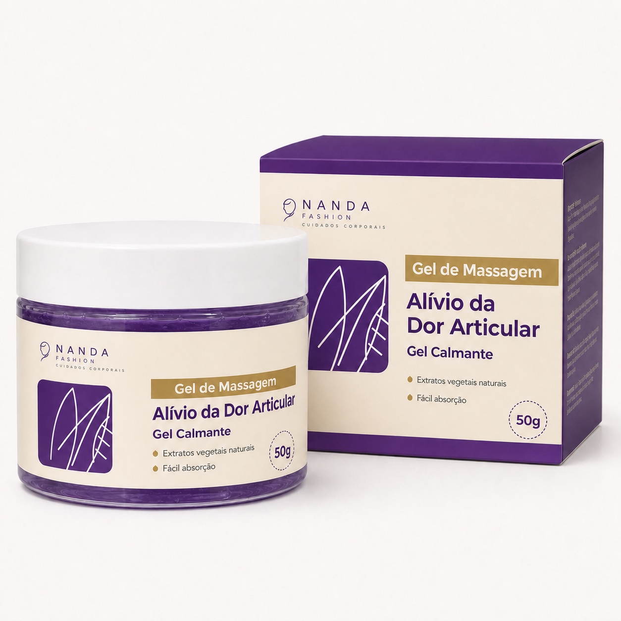 Gel de Massagem — Cuidados corporais, NANDA FASHION